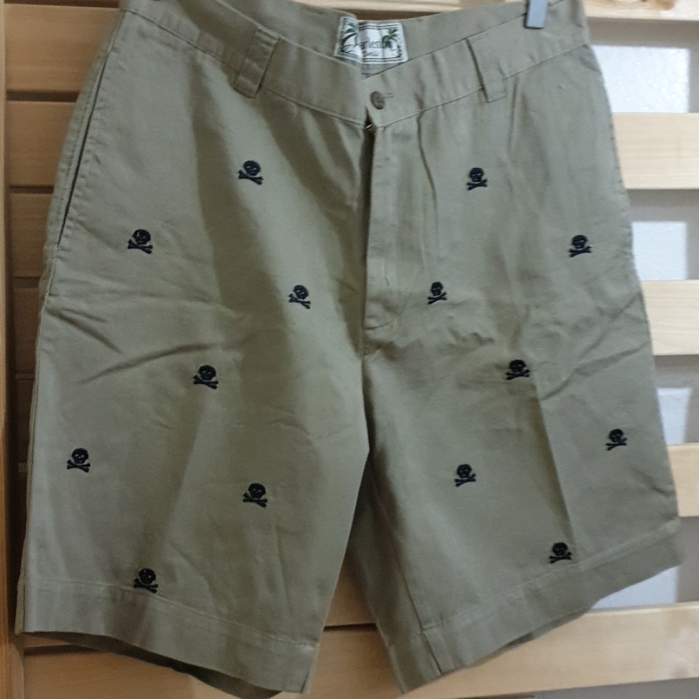 CHARLESTON Short  Bermuda Men's Beige Size 34 New
